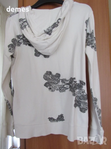 Бял дамски суичър с принт ARIZONA, размер 10/12 М, снимка 8 - Суичъри - 51696203