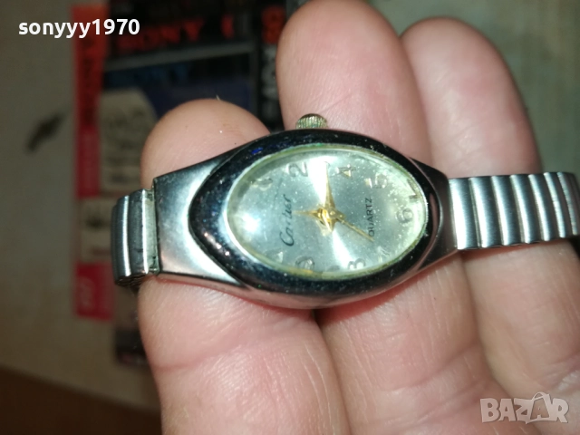 CARTIER-РЕТРО ЧАСОВНИК 0811252029, снимка 3 - Антикварни и старинни предмети - 52345535