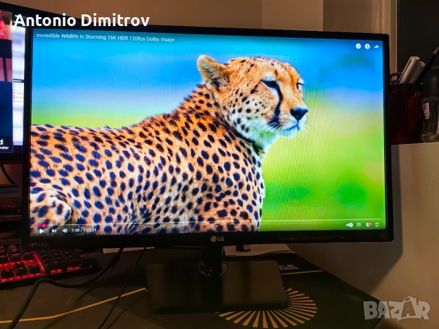 Монитор LG 24MP47HQ LED IPS 60hz 250 nit, снимка 1