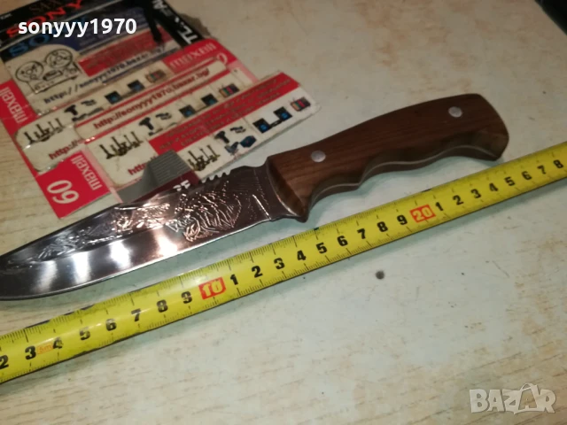 НОЖ-НОВ СТИЛЕН И ОСТЪР 1707251353, снимка 5 - Ножове - 51050991
