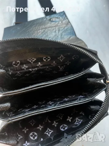 Мъжка малка чанта Louis Vuitton , снимка 3 - Чанти - 47149214