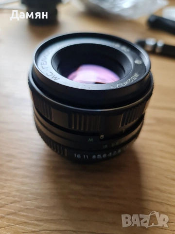 Helios 77M-4 обектив M42, снимка 4 - Обективи и филтри - 53936259