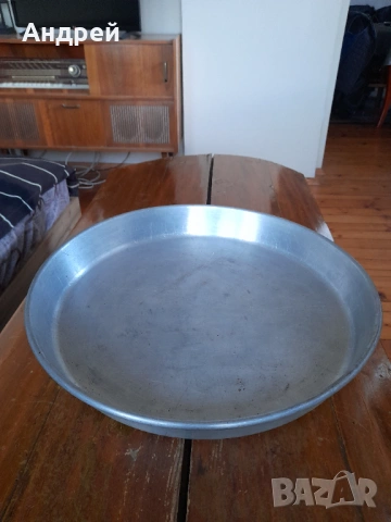 Стара алуминиева тава,тепсия #4, снимка 2 - Други ценни предмети - 53889588