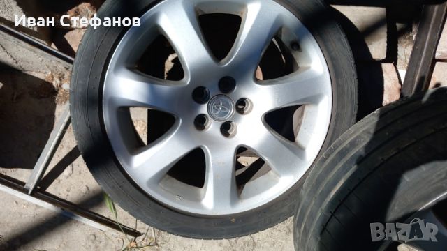 Джанти за TOYOTA AVENSIS 2004 T25, снимка 6 - Гуми и джанти - 46218513