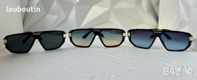 Cazal 2024 висок клас мъжки слънчеви очила маска, снимка 13 - Слънчеви и диоптрични очила - 45440054