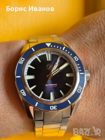 Zelos Swordfish V2 300m Diver Midnight Blue Limited Edition, снимка 8 - Мъжки - 53496058