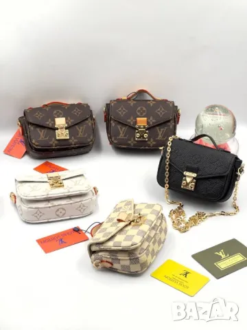 мини чанта от естествена кожа louis vuitton , снимка 11 - Чанти - 49284306