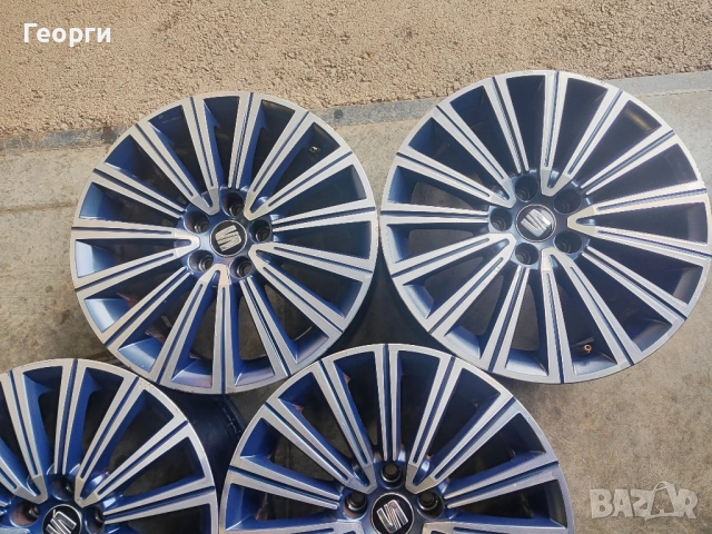 4бр.алуминиева джанта 16цола за Seat 5x100, снимка 3 - Гуми и джанти - 54107930