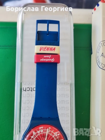 Кварц часовник Swatch prater melodies 2016 г, снимка 2 - Мъжки - 50874851