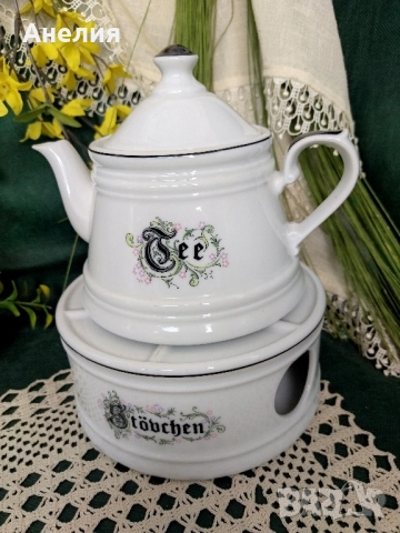Чайник с награвател, снимка 2 - Чаши - 52567163