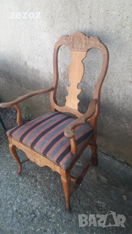 Кресло ретро масив-№027, снимка 2 - Дивани и мека мебел - 53208745