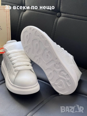 Alexander McQueen Дамски Бели Маратонки👟Дамски Спортни Обувки Александър Макуин👟Сникърси Код E814, снимка 6 - Маратонки - 51477439