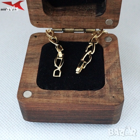 Гривна с 14К златно покритие 234850, снимка 3 - Гривни - 53389628