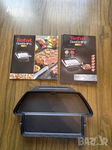 Грил Tefal OptiGrill+ GC712D34. Пълен комплект, снимка 7 - Скари - 52693147