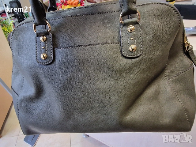 Michael Kors Cindy зелена дамска чанта, снимка 10 - Чанти - 53218547