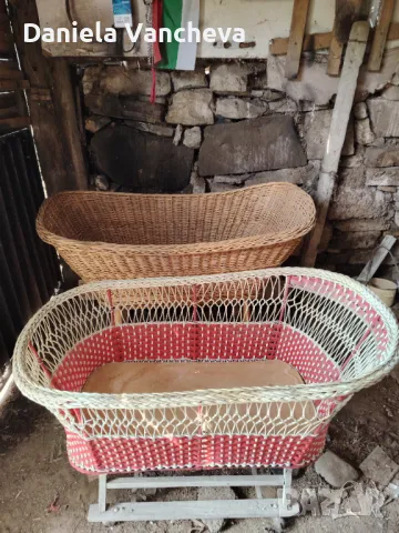 Старинни бебешки кошчета , снимка 7 - Антикварни и старинни предмети - 49809347