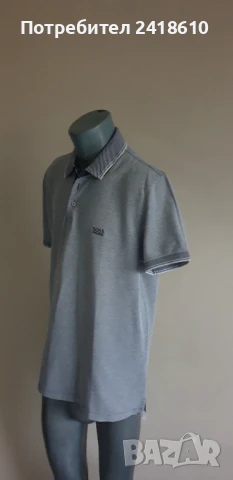 Hugo Boss Vito 36 Pique Pima Cotton Regular Fit Mens Size XL - 2XL  ОРИГИНАЛ! Мъжка Тениска!, снимка 7 - Тениски - 51271793