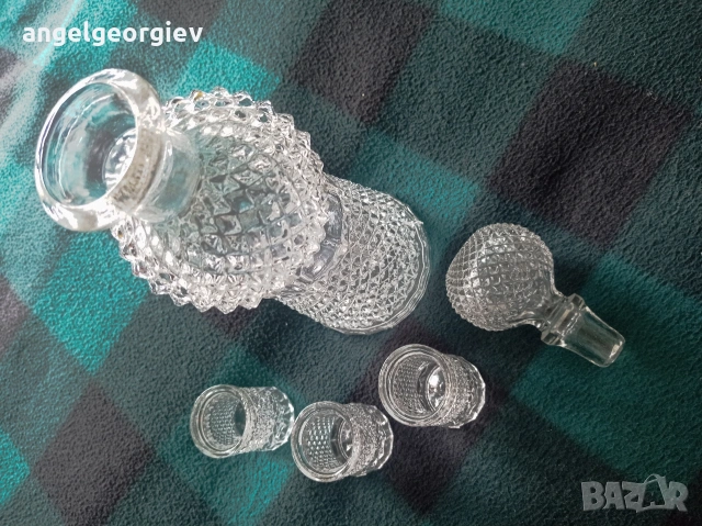 Сервиз за водка КПС Китка Нови пазар, снимка 5 - Сервизи - 53845213