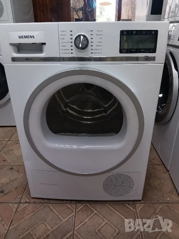 Сушилня с термопомпа Сименс Siemens IQ 800 A+++ 8кг 2 години гаранция!