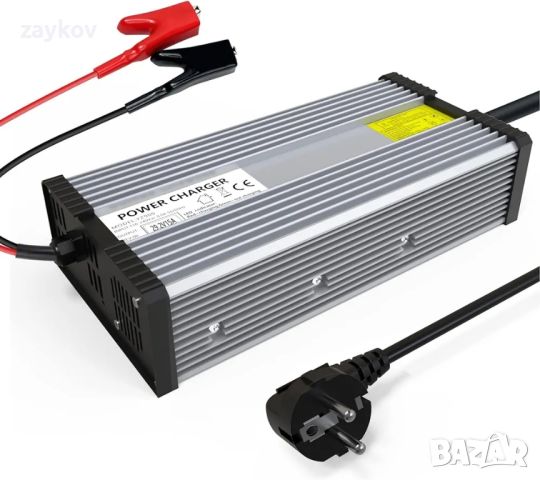 24V 15A LiFePO4 зарядно устройство 29.2V зарядно устройство за литиева батерия за 25.6V LiFePO4, снимка 1 - Друга електроника - 46105148