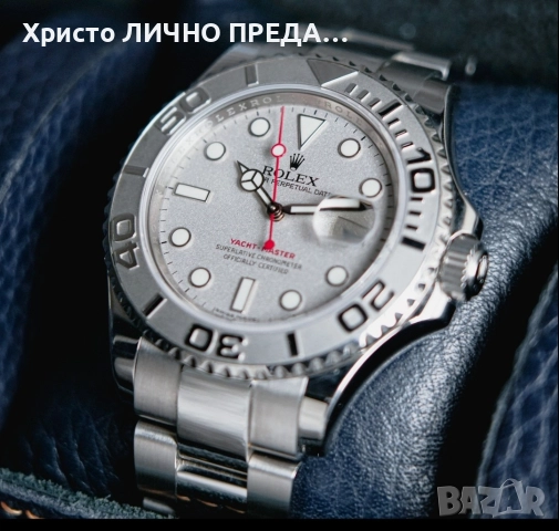 Rolex Yacht-Master 40mm Automatic Platinum Bezel 16622, снимка 2 - Мъжки - 52893271