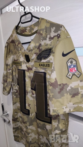 NFL Nike size M Wentz x Philadelphia Eagles Jersey, снимка 6 - Тениски - 54043957