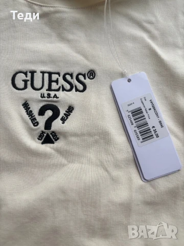 Бяла тениска GUESS, снимка 1