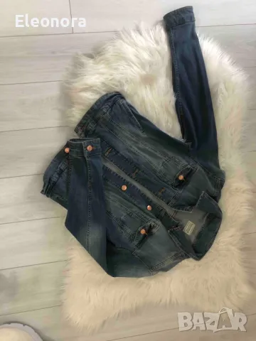 Комплект дънки и дънково яке Mango/Веrshka, снимка 3 - Дънки - 50277655