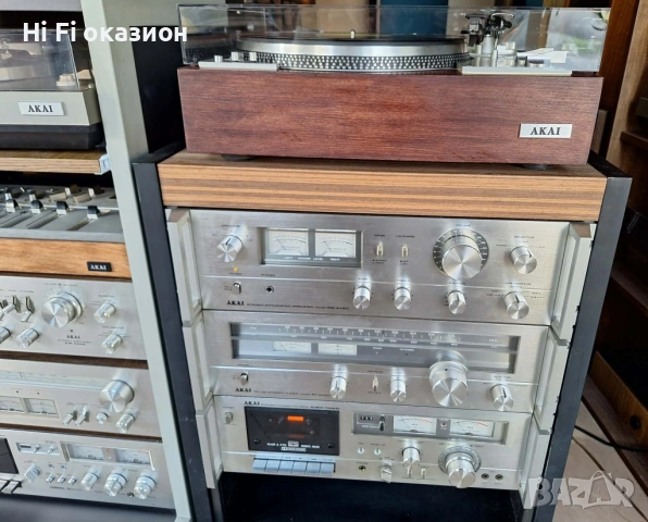 Грамофон AKAI AP-206C direct drive, снимка 7 - Грамофони - 54036213