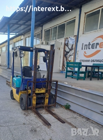 Мотокар Komatsu FG10T-17 (2001) бензинов мотокар , снимка 2 - Индустриална техника - 51584044