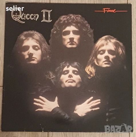 Queen ‎– Queen II Издание на GEMA/STEMRA Обложката е GATEFOLD Състояние на винила:като звук едната с