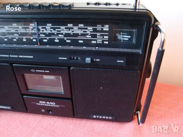 GRUNDIG RR640 Professional ,1981год , снимка 5 - Радиокасетофони, транзистори - 50325552