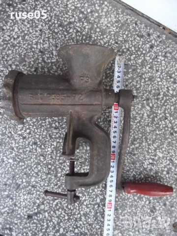 Машинка "Стидово" ръчна от соца за мелене на месо, снимка 2 - Месомелачки - 52788305