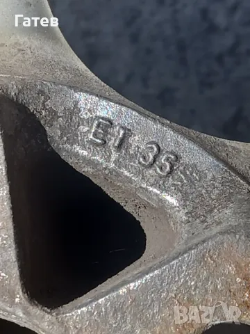 Джанти 5/112/16 ЕТ35 С зимни гуми 205/55/16, снимка 4 - Гуми и джанти - 49904448