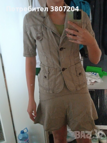 Елегантен комплект - блейзер и поличка, снимка 7 - Комплекти - 51877375