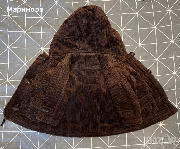 Ватирано джинсово яке, снимка 2 - Бебешки якета и елеци - 52409214