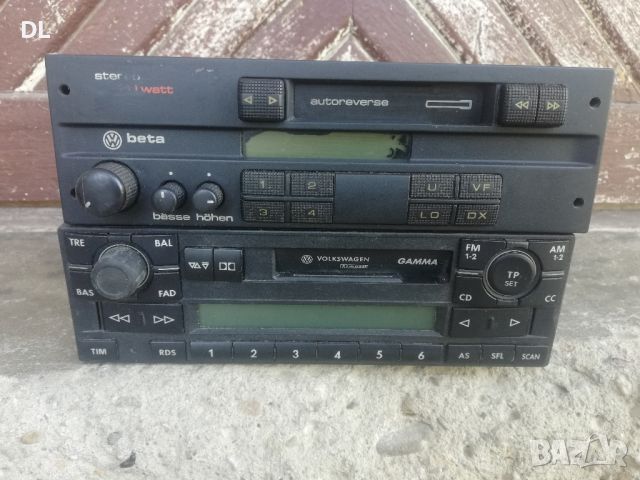 Автокасетофон, Радио Vw Beta 3 Gundig CC/ Gamma оригинални,Golf 2,Jetta,Passat,Corrado,Scirocco