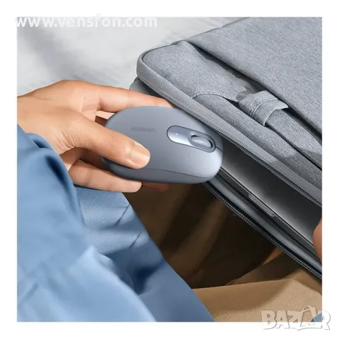 Безжична мишка МU105 2400 dpi UGREEN за Mac и PC – BLUE, снимка 7 - Клавиатури и мишки - 49401995
