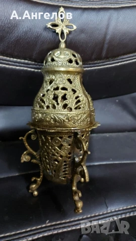 КАДИЛНИЦА , снимка 3 - Антикварни и старинни предмети - 51046495