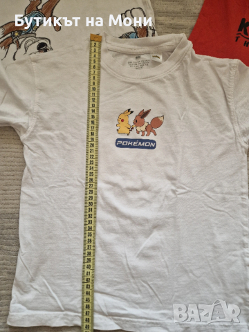 Сет от три тениски Zara, H&M, Waikiki Nickelodeon, снимка 6 - Детски тениски и потници - 53856429