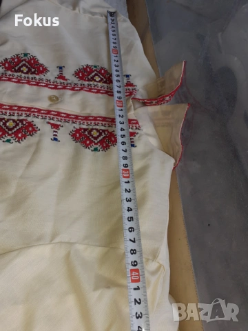 Прекрасна лятна риза за момиче от носия, шевица, снимка 5 - Антикварни и старинни предмети - 53333160