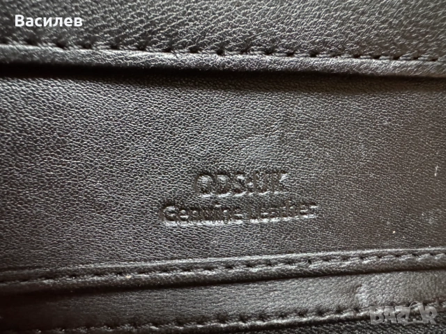 ODSUK мъжки портфейл портмоне естествена агнешка кожа внос Англия, снимка 11 - Портфейли, портмонета - 53296849