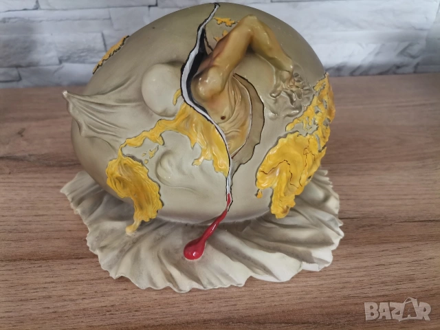 УНИКАТ! Луксозна статуетка Салвадор Дали, снимка 2 - Статуетки - 53292548