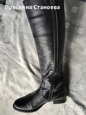 Дамски кожени ботуши 37 номер , снимка 7 - Дамски ботуши - 52038667