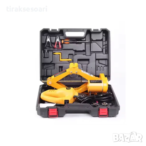Комплект 2в1 185W Електрически крик до 3Т с гайковерт 12V