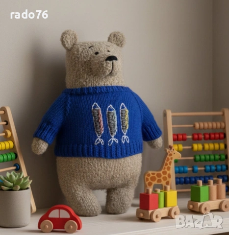 Ръчно Плетени мечета handmade , снимка 11 - Плюшени играчки - 54160967