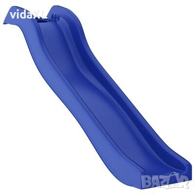 vidaXL Детска пързалка, синя, 175x38x23 см, полипропилен（SKU:92308, снимка 1 - Други - 46171882