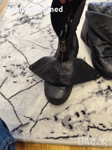 Боти естествена кожа , снимка 4 - Дамски боти - 52090098
