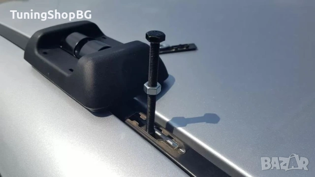 Греди напречни за багажник за кола напречни за фабрични резби на покрива, 120см, с ключ, снимка 12 - Аксесоари и консумативи - 54043272