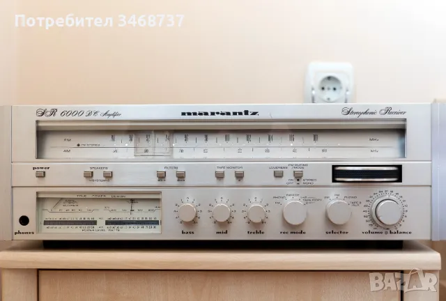 Vintage Marantz AM/FM Stereo Reseiver SR-6000 DC, снимка 9 - Ресийвъри, усилватели, смесителни пултове - 48944157